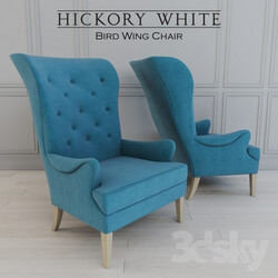 Hickory Bird Wing Chair 