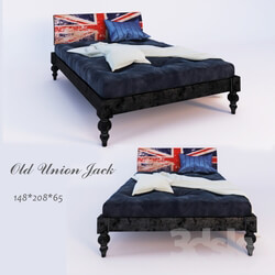 Old Union Jack bed 