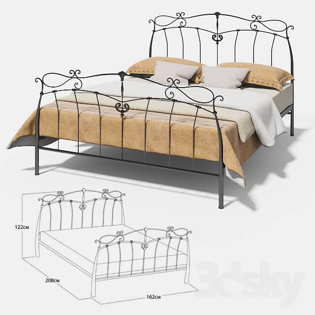 Bed Forged Garda Bed 9