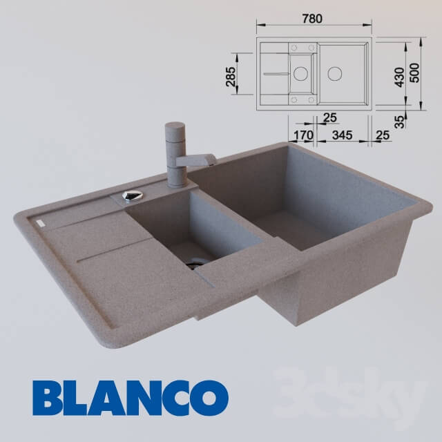 Sink Blanco metra 6s compact