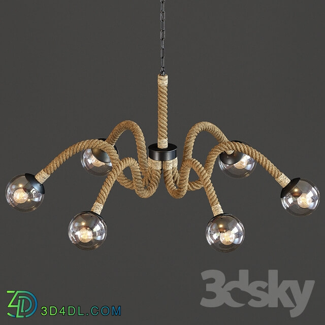 Spider pendant lights