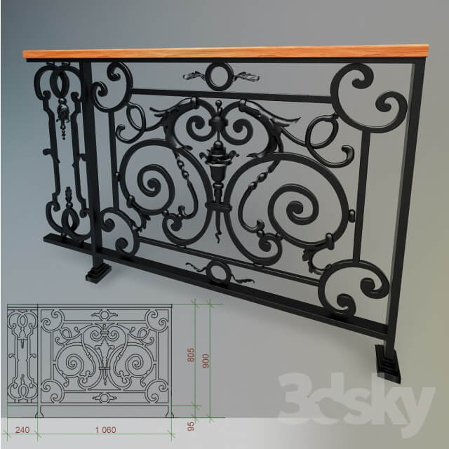 Other architectural elements railing