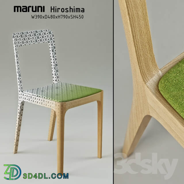 Hiroshima Maruni Dining chair