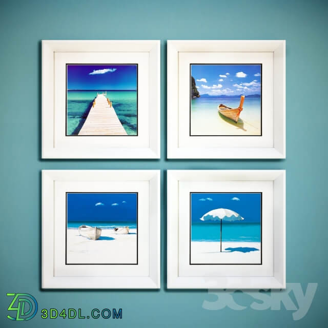 The picture in the frame 20 piece Collection 49 Sea theme
