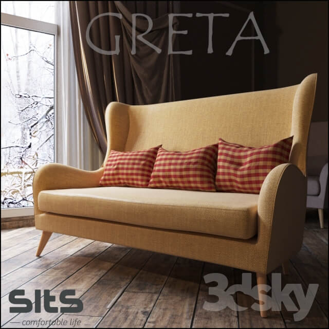 Double sofa GRETA