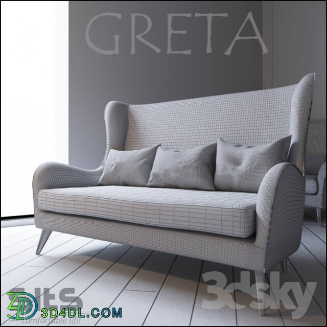 Double sofa GRETA