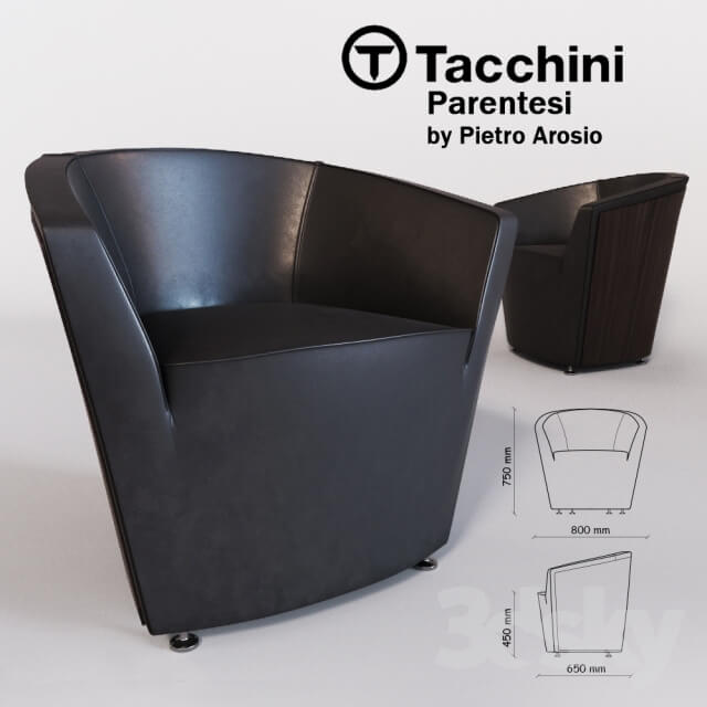 Tacchini Parentesi Armchair 