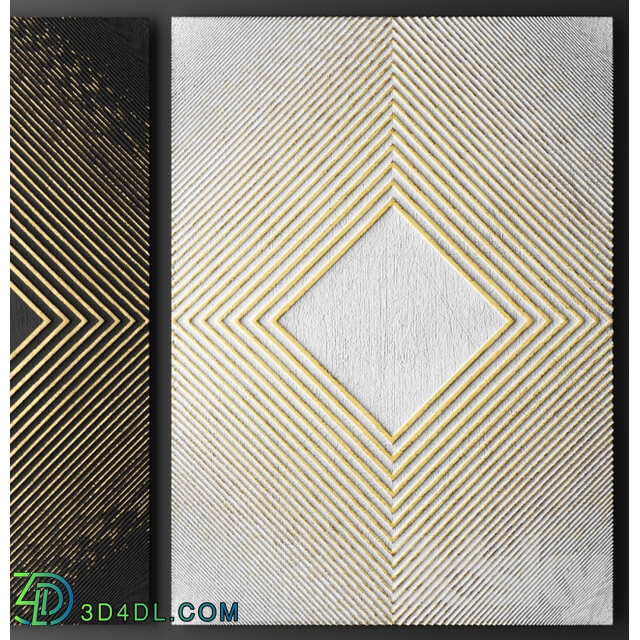 Decor for wall. Panel. 3D Other decorative objects 3D Models