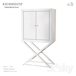 Sideboard Chest of drawer EICHHOLTZ Cabinet Bel Air Cross 106755 