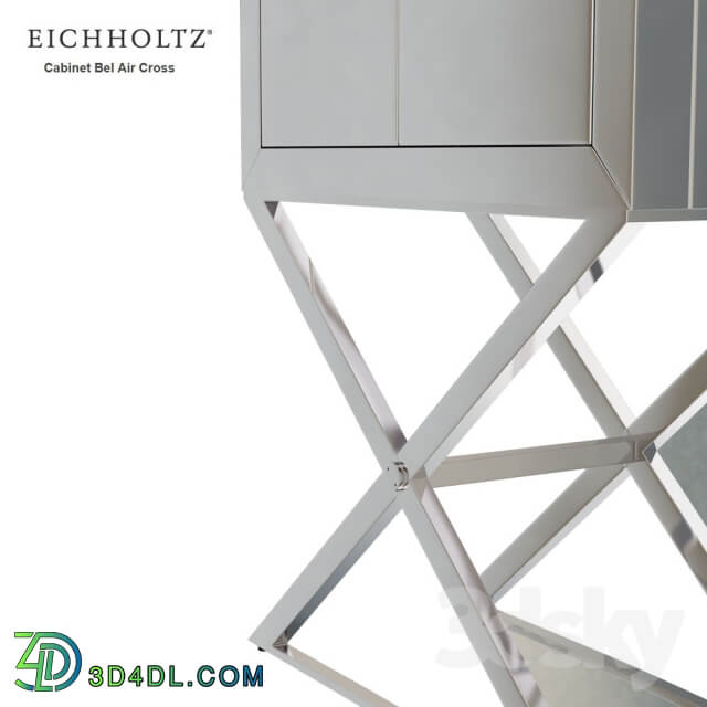 Sideboard Chest of drawer EICHHOLTZ Cabinet Bel Air Cross 106755