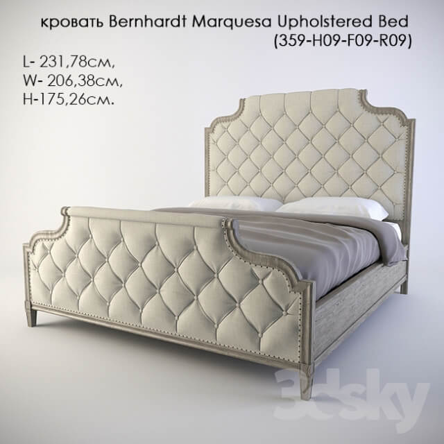 Bed Bed Bernhardt Marquesa Upholstered Bed