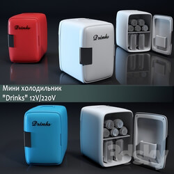 Household appliance Mini Refrigerator quot Drinks quot  