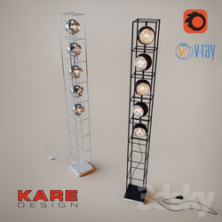 Floor Lamp Tower 5 lite 