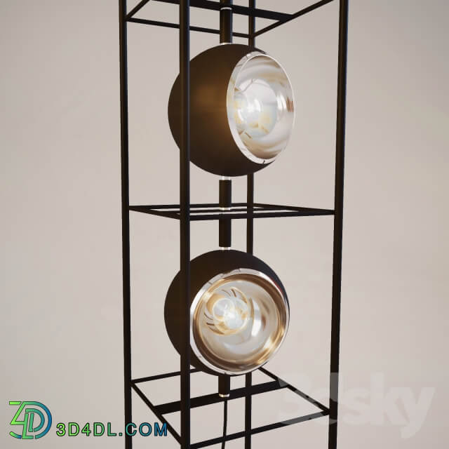 Floor Lamp Tower 5 lite