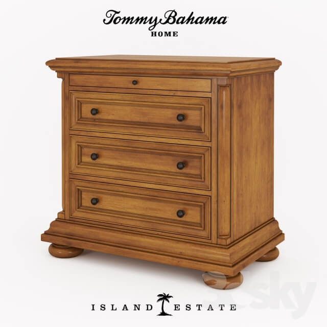 Sideboard Chest of drawer Bollard Tommy Bahama Island Estate Art. 531 621