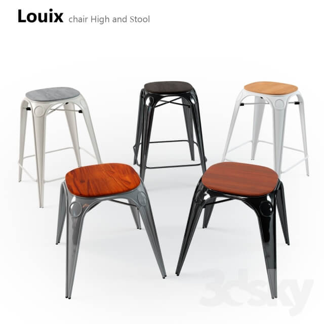  quot Louix quot chair and taburet quot Louix quot shair High and stool