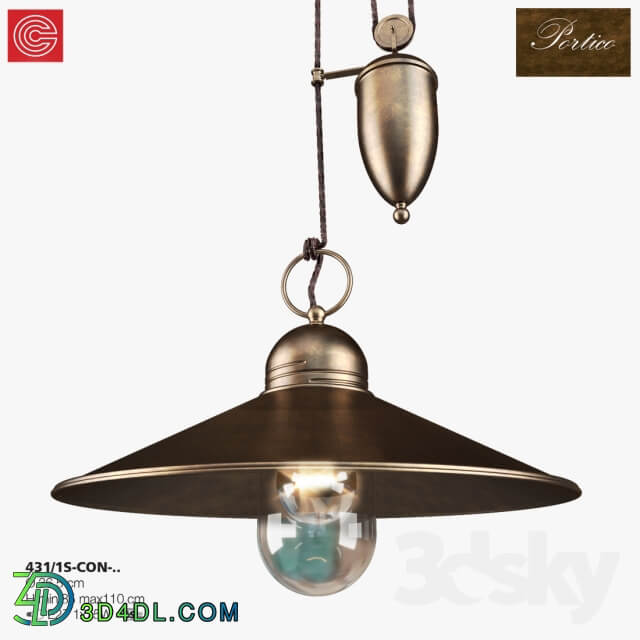 Chandelier Cremasco illuminazione Portico art431