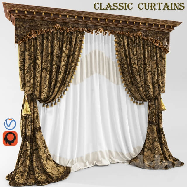 Curtain curtain classik 