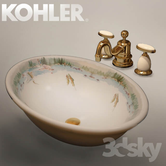 kohler The Rod and the Fly Kohler Antique