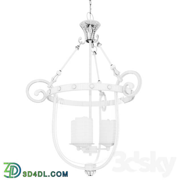 Lamps suspended L 39 Arte Luce Fort L50303.46 Pendant light 3D Models