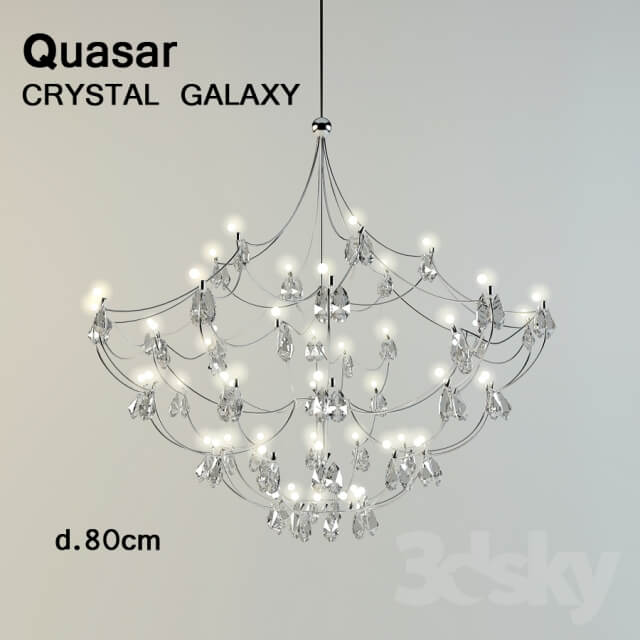 quasar CRYSTAL GALAXY