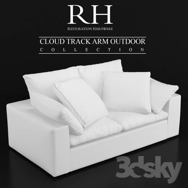 CLOUD TRACK ARM OUTDOOR sofa