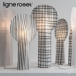 LIGNE ROSET paper lamps rene barba 