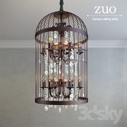 Canary chandelier by ZUO 