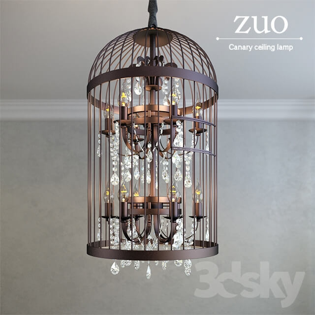 Canary chandelier by ZUO