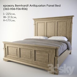 Bed Bed Bernhardt Antiquarian Panel Bed 365 H06 F06 R06  