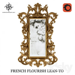 Mirror Christopher Guy FRENCH FLOURISH LEAN TO 