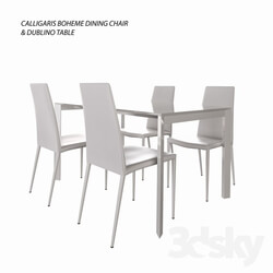 Table Chair Calligaris dining chair amp Dublino table 