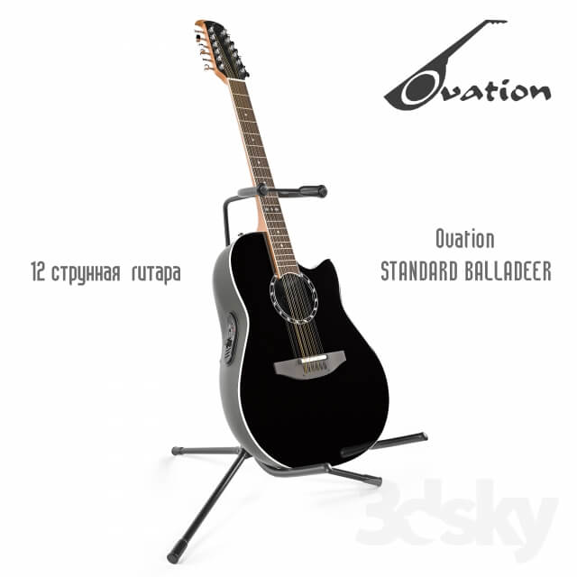 12 string guitar Ovation STANDARD BALLADEER Guitar Stand FREEDOM