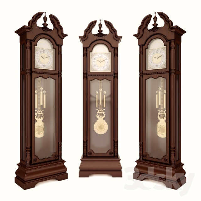 Grandfather Clocks Howard Miller Watches Clocks 3D Models