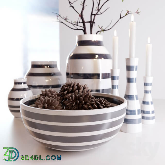 Decorative set omaggio