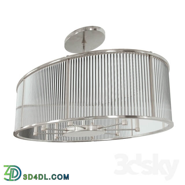 Arteriors Hera Oval Chandelier DS89001 Pendant light 3D Models