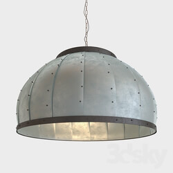 Toplicht HL Diesel antik silver Pendant light 3D Models 