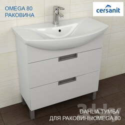 SINK Sersanit OMEGA 80 Stand 