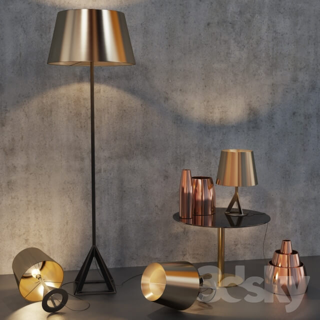 Base Floor Light by Tom Dixon TABLE LAMP TOM DIXON BASE DESIGNED BY TOM DIXON