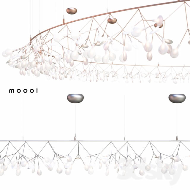 Moooi Heracleum Endless Pendant light 3D Models