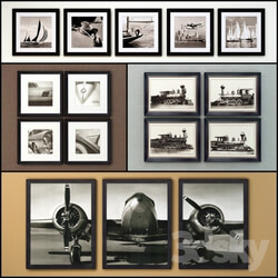 The picture in the frame 24 Pieces collection 60 Picture Frame 