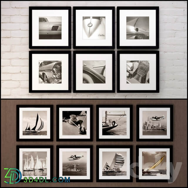 The picture in the frame 24 Pieces collection 60 Picture Frame