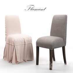 Chair Victoria and Chair Victoria Cover Long By Flamant 