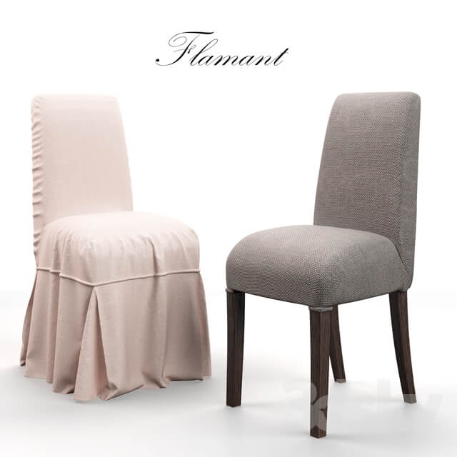 Chair Victoria and Chair Victoria Cover Long By Flamant