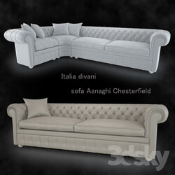Asnaghi Chesterfield Sofa 