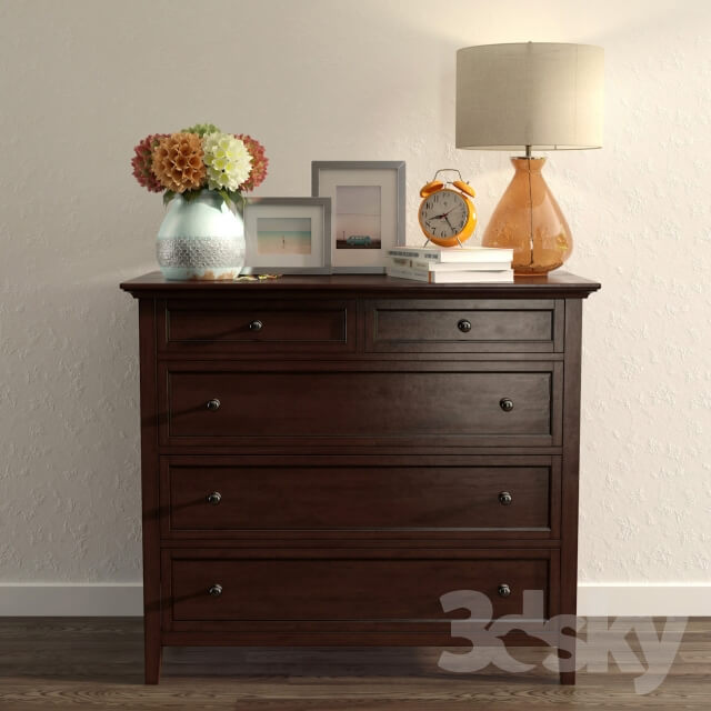 Sideboard Chest of drawer Decorative set