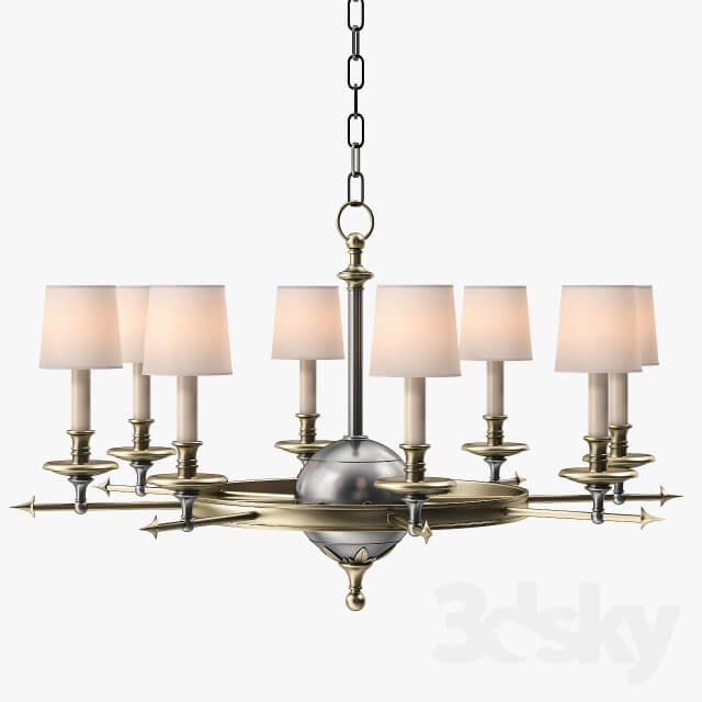 Circa Lighting Leaf And Arrow Chandelier