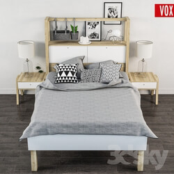 Bed Decorative set of bed VOX Spot 