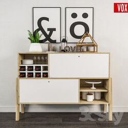 Sideboard Chest of drawer Decorative set of dresser VOX Spot 
