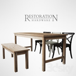 Table Chair cafe rectangular play table 